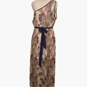 One Shoulder Maxi Dress | Size L | NWT